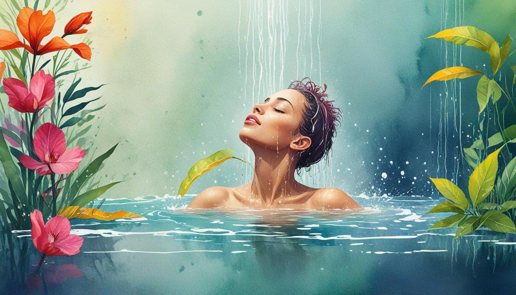 Natural Rhythms: Incorporating Music and Ambient Sounds in Shower Meditation to Calm the Mind