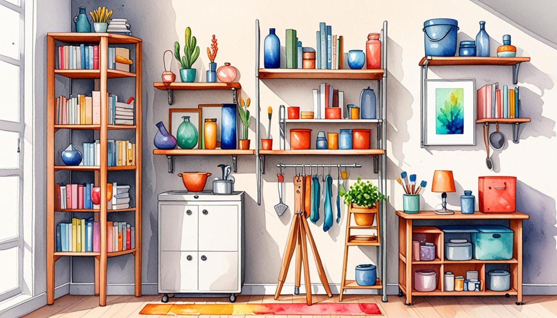 Vertical Storage Solutions: Leveraging Walls to Maximize Home Spaces